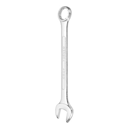 HARFINGTON Combination Wrench 21mm Metric 12-Point Box and Open End Zinc Plated Steel Double Ended Spanner Tool for Automotive Pipe Furniture Machinery DIY Repair, Silver White - size: 21mm