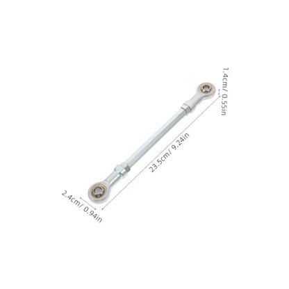 Replacement Tie Rod End Kit for Atv Compatible Steering Tie Rod Assembly Chrome-vanadium Construction - size: 23.5X2.40X1.4CM