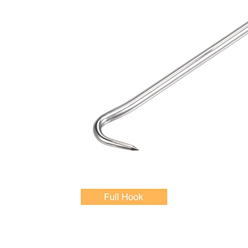 uxcell Full Hook Pick 9.84" Puller Remover Removal Tool for Oil Seal/O-rings, Gasket, Hose 2Pcs