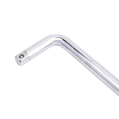 L Handle Breaker Bar 3/4 inch drive 18 inch length Socket Wrench, Heavy-Duty Double end drive Extension Bar for Car, Truck, Van Square Drive Socket Handle E-2211A