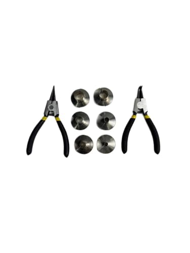 Air Hose Removal Tool Set for Volvo and Euro Trucks 6-16mm Stainless Steel 88800414 JD006-1 JD006-2 JD006-3 (One-piece Air Tube Removal Tool+ pliers) - size: One-piece Air Tube Removal Tool+ pliers