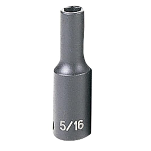 Grey Pneumatic 1010D Socket - size: 0.3125", style: 0.3125" Deep