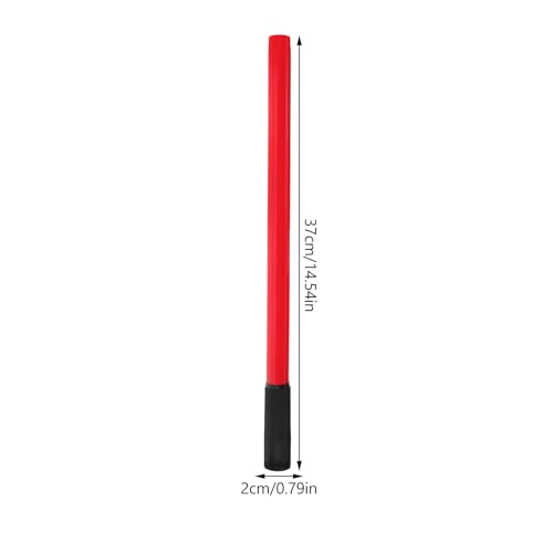CALLARON 3 Ton Horizontal Hydraulic Jack Handle - Heavy Floor Jack Handle Replacement, Duty Replacement Pole Lever for Floor Jacks, Car Jack Accessories with Anti-Slip Grip(Red) - size: 37.00X2.00X2.00CM