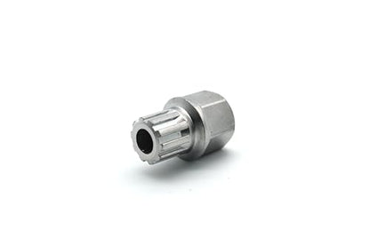 TMAX 55/10Pt Anti-Theft Wheel Lock Lug Nut Removal Socket Key for Vw Audi | Wheel Lock Nut Socket Adapter | Anti-Theft Screw Remover Repair Tool | Tyre Fitting, Garage Repair, Tire Change - size: 55/10PT