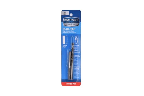 Century Drill & Tool 97410, 6.0X1.00 TAP & 9 Drill CD - size: 6.0x1.00, #9