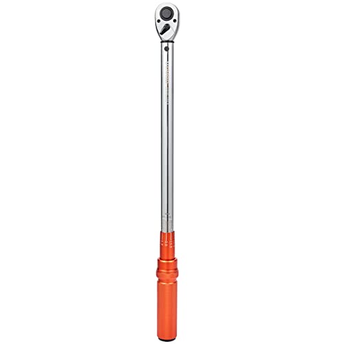 VEVOR 1/2-inch Drive Click Torque Wrench 25-250ft.lb/34-340n.m, Dual-Direction Adjustable Torque Wrench Set with Mechanical Dual Range Scales and Adapters Extension Rod - size: 25-250 FT.LB, style: 1/2-inch