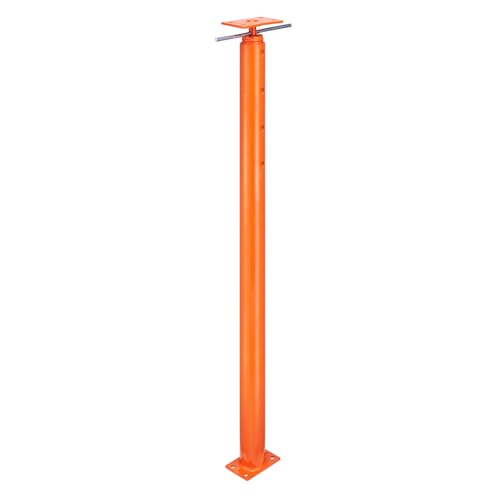 VEVOR House Floor Jack, 54"-150" Height Range, 11200 lbs Max Load Capacity, Adjustable Support Beam Basement Jack Post Pole for Leveling, Lift Support Steel Telescoping Jack for Temporary Support - size: 54"-150"