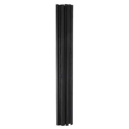 MECCANIXITY 8 Inch Plastic Welding Rods, Double Strand Round Sticks ABS Welding Rods for Plastic Welder Kayak Car Bumper Repair Pack of 10 2.5x5mm, Black - color: Black, size: 8 Inch