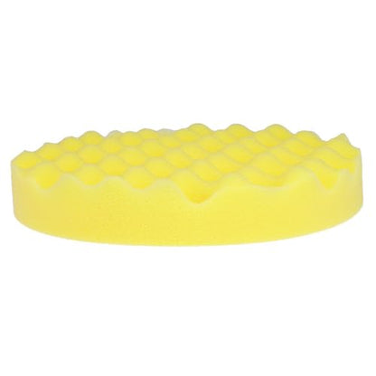 4-Pack 7inch (180mm) Car Sponge Buffing Pad Soft Wave Foam Pad Polishing Sponge Pads Kit for Car Polisher Compounding, Polishing and Waxing