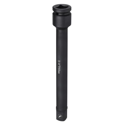 HARFINGTON Impact Socket Extension Bar 3/4" Square Drive 10" Long CR-V Steel Extension Rod Ratchet Wrench Driver Adapter for Axle Nut Sockets, Black - size: 3/4" Square Drive 10" Long