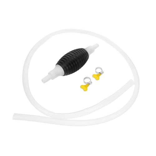 1Set Siphon Pump Kit Manual Transfer Hose for Automotive Household Fluid Transfer Needs Easy to Use Oil Sucker Pump