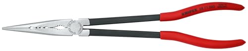 Knipex Tools 9K 00 80 128 US 11" Extra Long Needle Nose Pliers Set with Keeper Pouch,