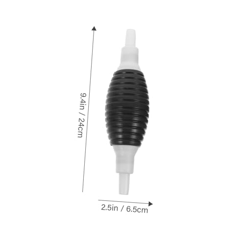 1set Manual Siphon Pump Flexible Hose for Quick Liquid Transfer from Fish Tank Oil and Water No Mouth Siphoning Needed