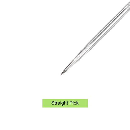 uxcell Straight Pick Hook 6.69" Puller Remover Removal Tool for Oil Seal/O-Rings, Gasket, Hose 2Pcs
