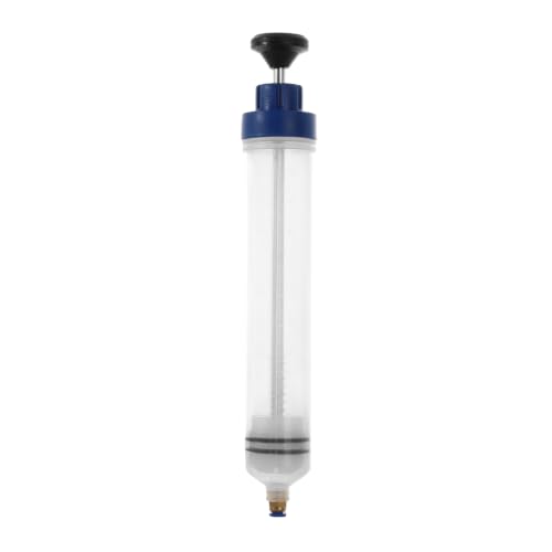 Fluid Extractor & Manual Automotive Fluid Extractor Pump Oil Syringe | with Suction Hose and Extension Tubes for Efficient Oil Change, Fuel Transfer Fluid Syringe (500ml Air Valve) - size: 500ml Air Valve