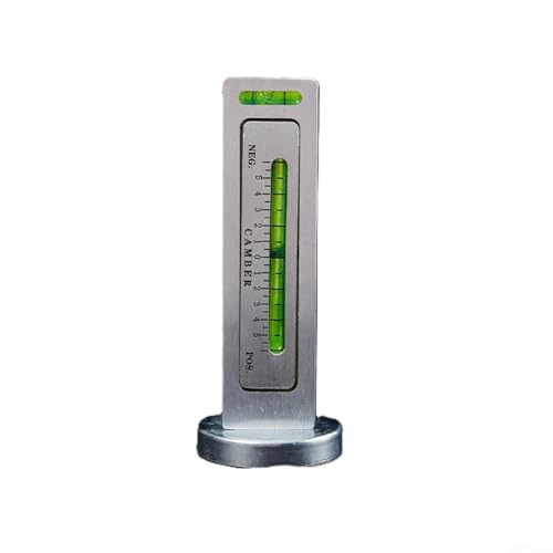 Car Wheel Alignment Magnetic Level Gauge for Camber and Caster Adjustment Plastic Construction 3x2x12.4 cm