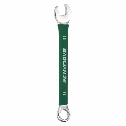 HARFINGTON 13mm Metric Combination Wrench 10 Degree Offset 12 Point Cr-V Steel Single Open End Spanner Wrenches for Automotive Repair Furniture Assembly - size: 13mm