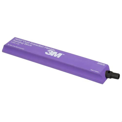 3M™ Hookit™ Dust Extraction Flexible Sanding Block 35828, 406 mm x 67 mm - size: 406 mm x 67 mm, style: Flat