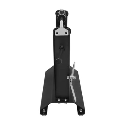 Motorcycle Wheel Balancer & Truing Stand, 2-in-1 Heavy Duty Tire Rim Spin Balancing Static Truing Stand, Portable Wheel Alignment & Tire Balancing Tool for Most Motorcycles, Sport Dirt Bikes