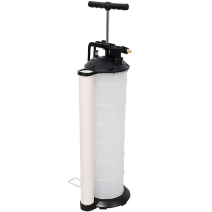 Pneumatic/Manual Oil Extractor Pump, Oil Changer Vacuum Fluid Evacuator Extractor for Automotive Fluids Vacuum Evacuation (7L) - size: 7L