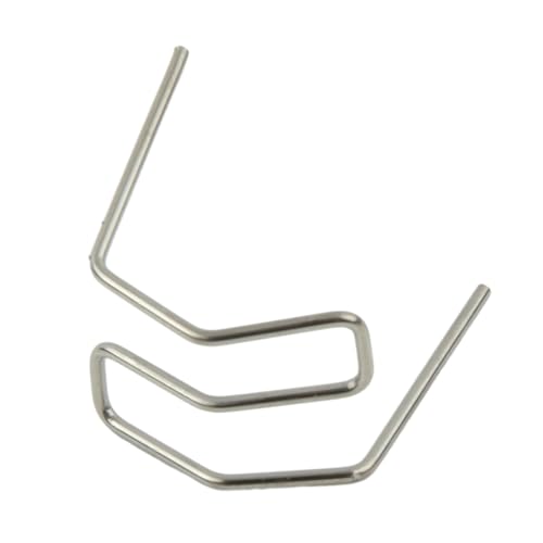 100PCS 0.6mm 0.8mm Hot Stapler Staples for Car Bumper Plastic Welder Repair Kit, for Stainless Steel for Pre-Cut Welding Nails, Silver for A/B//D/E/for F//H/I