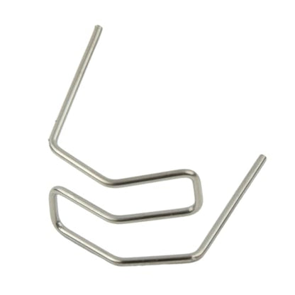 100PCS 0.6mm 0.8mm Hot Stapler Staples for Car Bumper Plastic Welder Repair Kit, for Stainless Steel for Pre-Cut Welding Nails, Silver for A/B//D/E/for F//H/I
