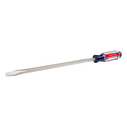 CRAFTSMAN Screwdriver, Slotted, Acetate Handle, 3/8 IN X 12 IN (CMHT65027) - style: Old Version