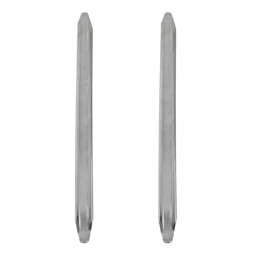 2PCS Tire Iron Spoons Tool Set, 11.88 Inch Heavy Duty Metal Tire Changing Tool Kit Motorcycle Tire Lever Bar Set, Manual Bike Tires Remove & Repair Tool for Scooter, Motorcycle, Mower
