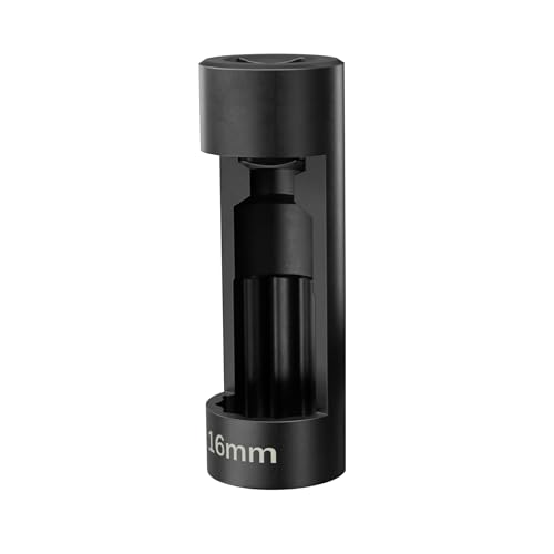 Suspension Strut Socket Tool,Strut Nut Socket 16mm 18mm 19mm 21mm 22mm 24mm with 12 Point 1/2" Drive, Suspension Strut Nut Socket Tool Easy Remove Strut Nuts,12Pt Vm Number 3353 Accessory (16MM) - color: 16mm