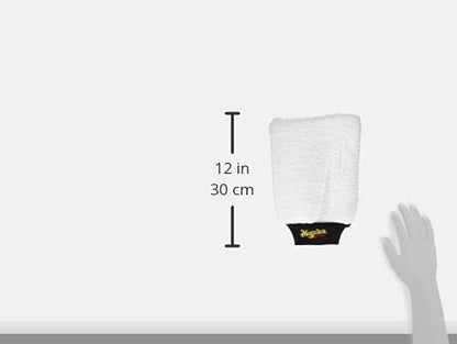 Meguiar's X3002 Microfiber Wash Mitt, Car Wash Mitt for DIY Drivers & Detailers—Designed for Scratch-Free Washing; Use On Exterior Paint and Clear Coat On Cars, Trucks & Suvs - size: 1 Count