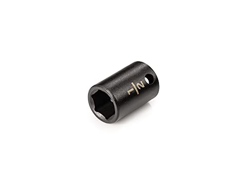 TEKTON 3/8 Inch Drive x 1/2 Inch Shallow 6-Point Impact Socket | SID12013 - size: 1/2-Inch, style: Shallow