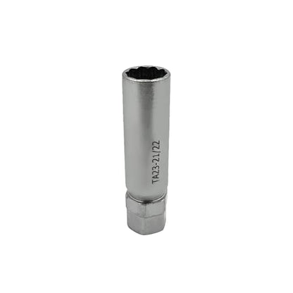 TA23-21/22 10-Spline Wheel Lock Key for Heavy-Duty Trucks & Large SUVs - 13/16" & 7/8" Hex Drive Lug Nut Tool | Fits Ford F-150, Chevy Silverado, RAM 1500, GMC Sierra & Full-Size Vans