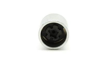 TEMO 537 Wheel Lock Nut Screw Removal Key Anti-Theft Lugnut Socket S3056 for Vw Audi Vag Volkswagen Vehicles - size: Model 537 (1 Piece)