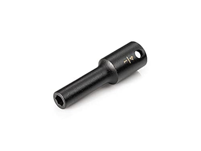 TEKTON 3/8 Inch Drive x 1/4 Inch Deep 6-Point Impact Socket | SID13006 - size: 1/4-Inch, style: Deep