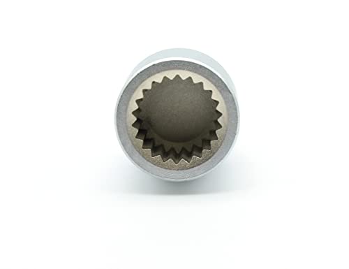 TEMO #58 Anti-Theft Wheel Lug Nut Removal Socket Key 3437 for Porsche - size: #58