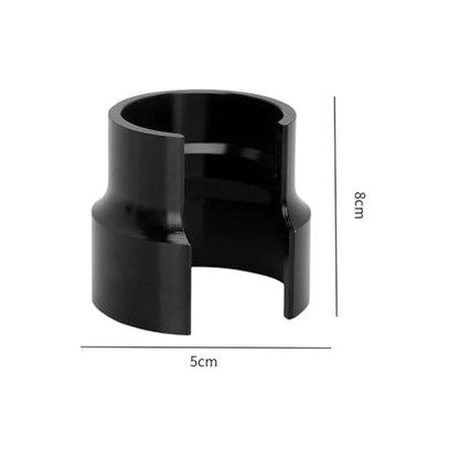 kowaku Motorcycle Rear Shock Seal Head Push Tool, CNC Aluminum Alloy for 40-50mm Shock Absorber Maintenance, Black - color: black