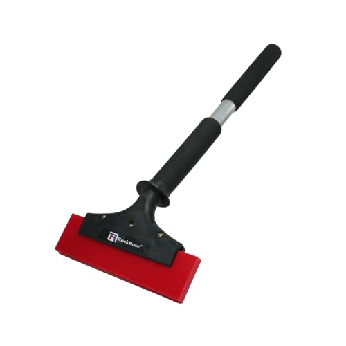 RockRose Squeegee Premium 8 Inch Extended Squeegee Handle for Architecture Window Tools - Long Reach Window Tint Squeegee for Flat Glass - color: 17" Handle, size: Pack of 1