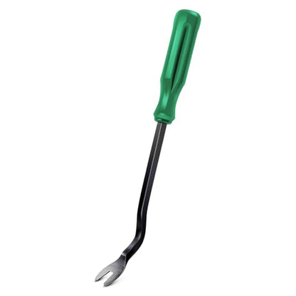 GOOACC Car Panel/Upholstery Remover Ergonomic Stainless Steel Fastener Remover - Easily Removes Plastic Fasteners Reduces Damage to Panels and Loss of Clips Green - color: Green, size: 1Pc Remover