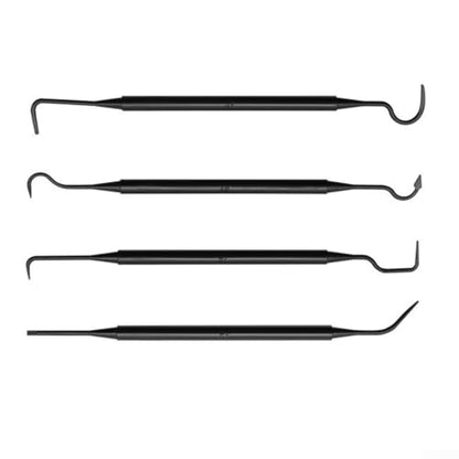 Double-End Nylon Detailing Picks Set for Car Vent Cleaning Tools Interior Gap Auto Upholstery Cleaner Dashboard Dust Remover Emblem Plastic Safe Scraper Air Vents