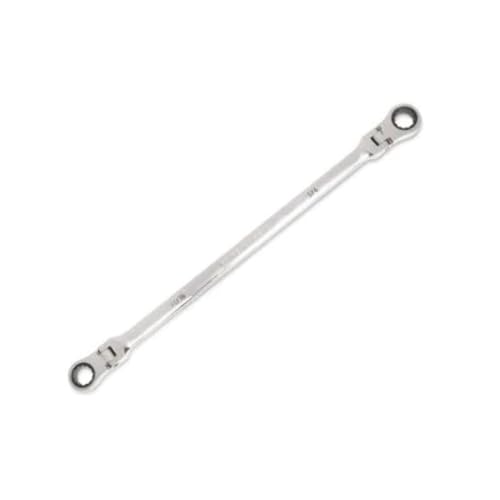 GEARWRENCH 90-Tooth 12 Point GearBox Double Flex Ratcheting Wrench 11/16”x3/4” | 86829 - style: 11/16”x3/4”