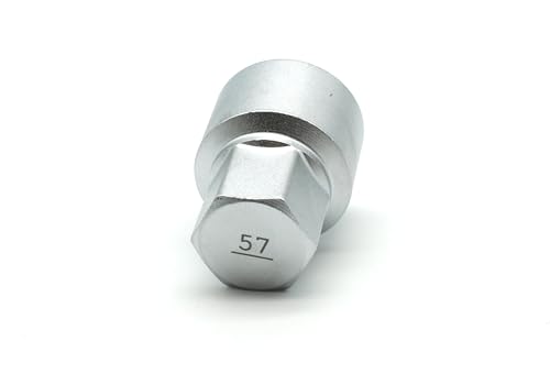 TEMO #57 Anti-Theft Wheel Lug Nut Removal Socket Key 3437 for Porsche - size: #57