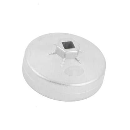 92mm Dia 15 Flutes Oil Filter Socket Cap Wrench Remover for Car Durable Material