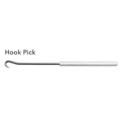 Ullman - PH-4 PH 4 Hook and Pick Set - High Carbon Polished Steel Hand Tools with Aluminum Handles. Workshop Tools - style: High Carbon Polished Steel Hook and Pick Set
