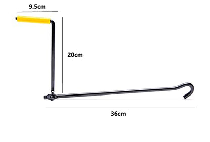 Metal Steel Car Truck Jack Lug Handle Wrench Auto Repair Tool