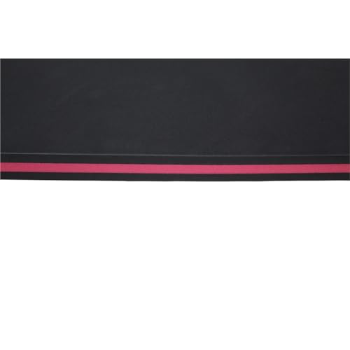 K Tool International 79400 24" X 16" Foam Kneeling Pad for Garages, Repair Shops and DIY, 1.13" Thick, Anti-Slip, Oil Proof and Solvent-Resistant, Built-in Handle, Magnetic Groove, Black/Red