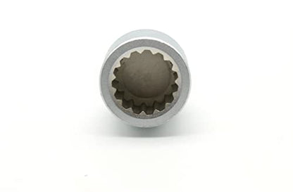 TEMO #51 Anti-Theft Wheel Lug Nut Removal Socket Key 3437 for Porsche - size: #51