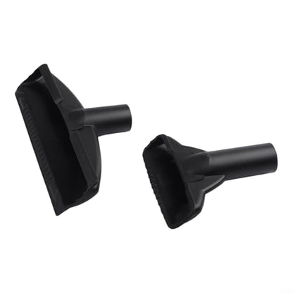 Vacuum Nozzle Kit 1.25 Inch, 3-Piece Set With Crevice Tool For Tight Spaces, Gulper Nozzle For Car Interior, Shop Hose Attachments For Wet Dry Vacuum