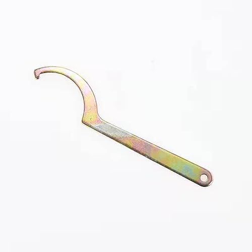2 Pack Coilover Wrench Spanner Set C-Shape Hook Wrenches Tool for 42mm-62mm Nut Motorcycle Dirt Bike Coil Over Suspension System Shock Absorber Adjustment