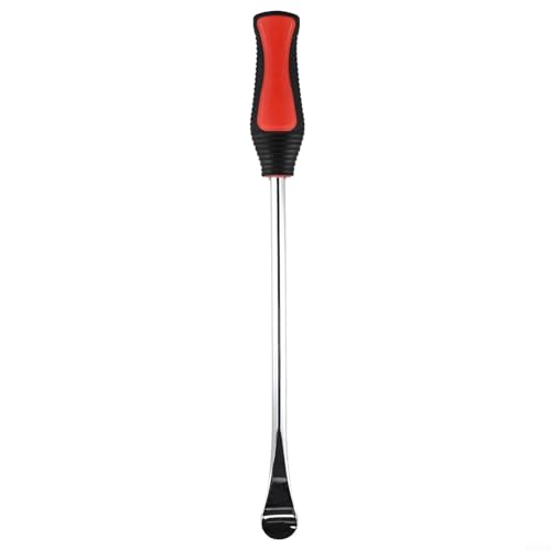 Tire Changing Lever Tool Set with Rim Protector for Auto Motorcycle - Steel Tire Iron Spoon Kit Red Green(Red) - color: Red