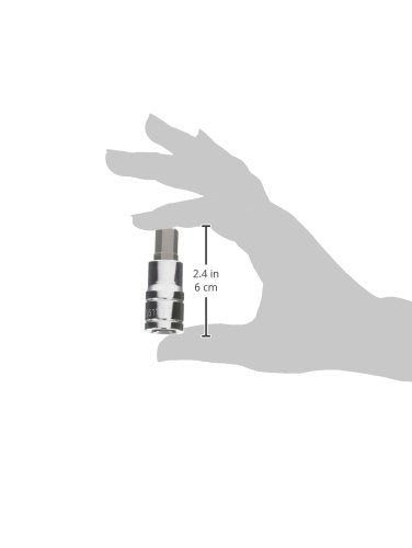 Titan 15611 1/2-Inch Drive x 11mm Hex Bit Socket - size: 11mm